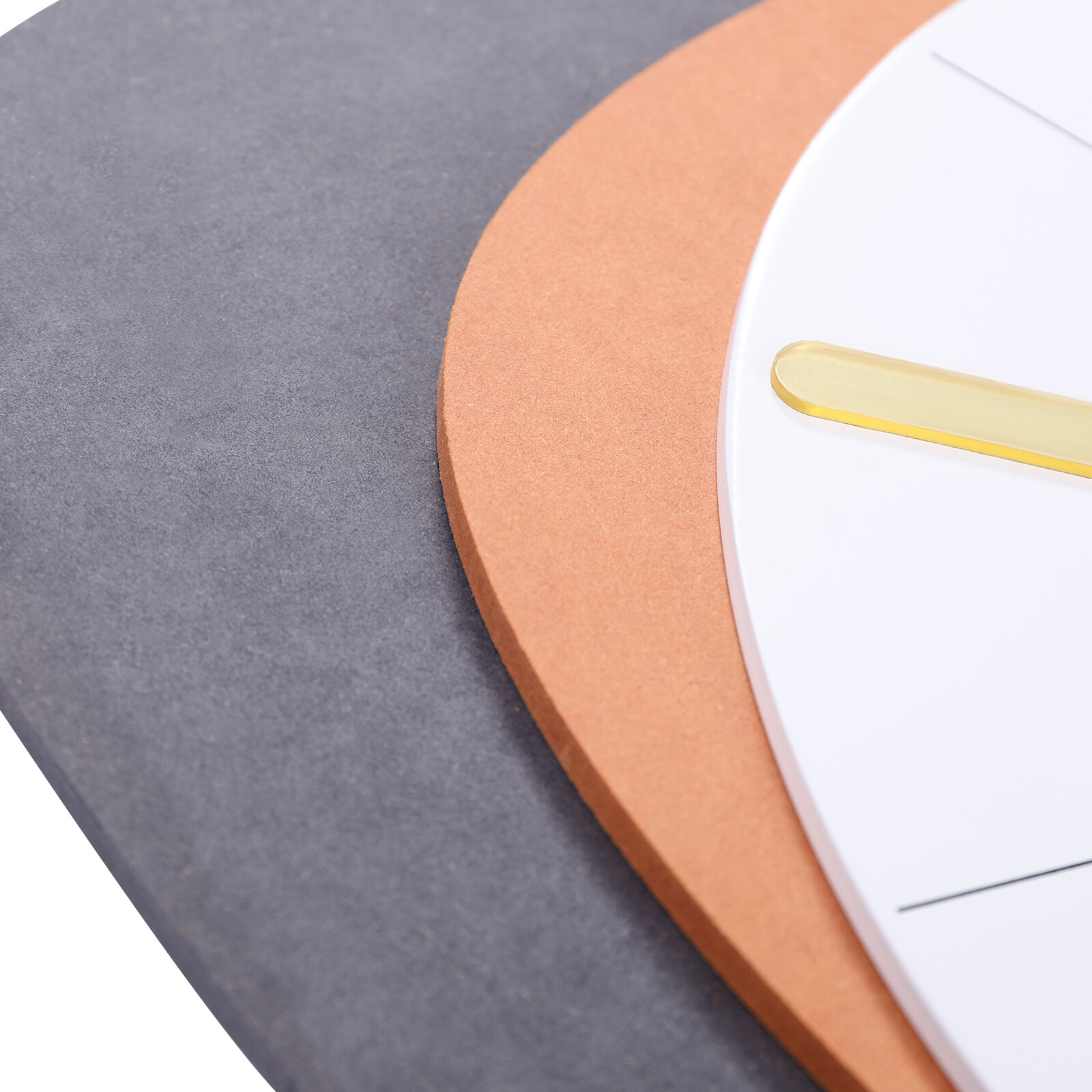 Modern Wall Clock Silent Non-Ticking Wall Mounted Clock for Home/Office Decor