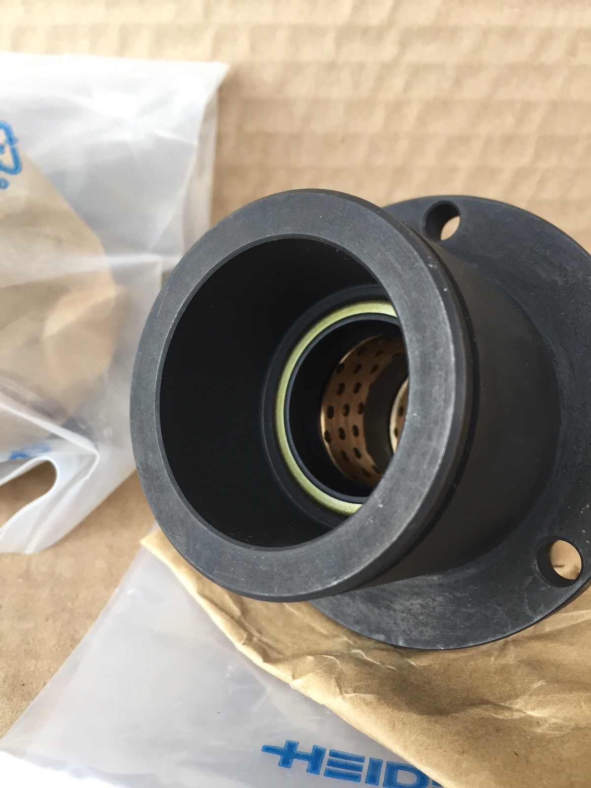 Original Heidelberg Matte Chrome Roller Bushing 71.030.264F