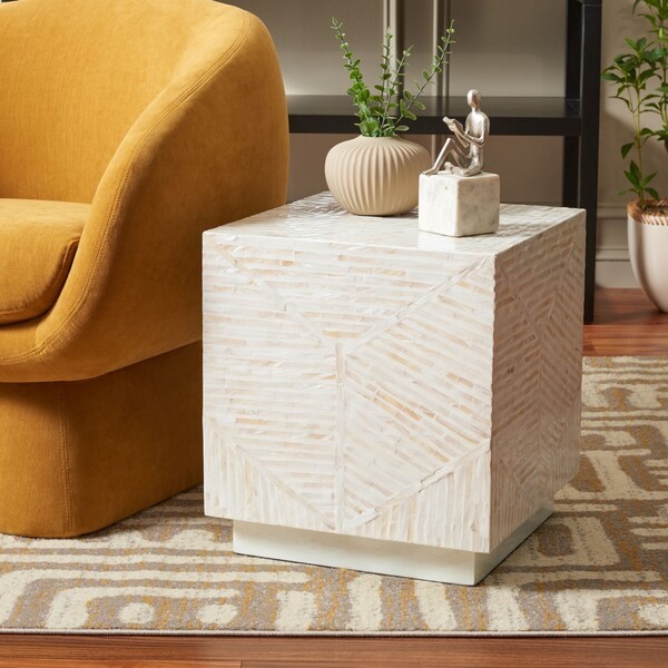 Safavieh KIELY SQUARE STOOL, Reduced Price 2172781161 STL1800A