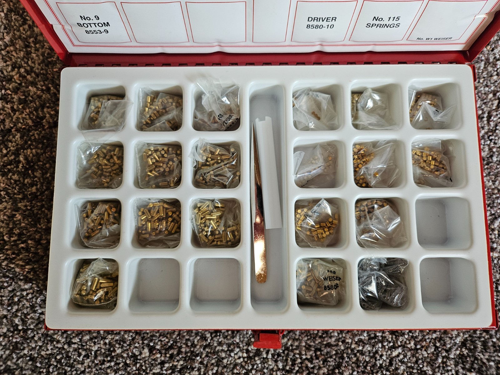 Pin Assortment for Weiser Locksmith set