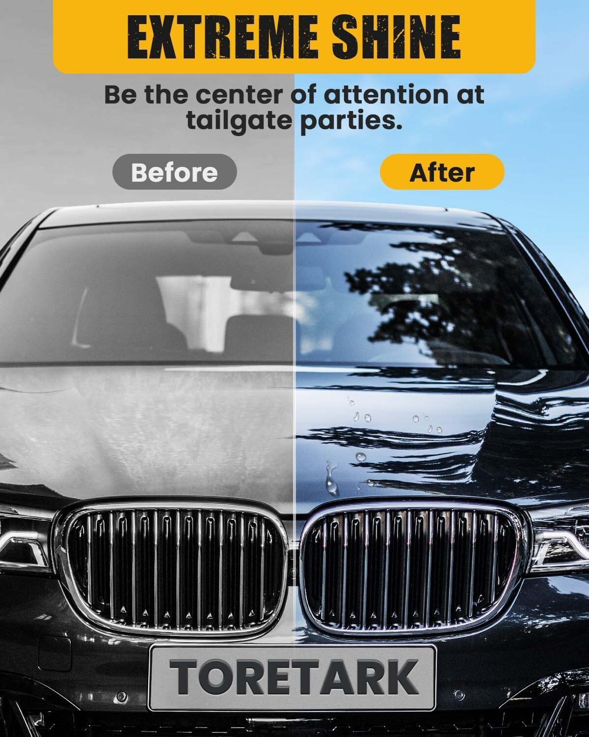Carceracot Ceramic Coating for Cars (16 oz.), Unmatched Shine Nano Car Wax...