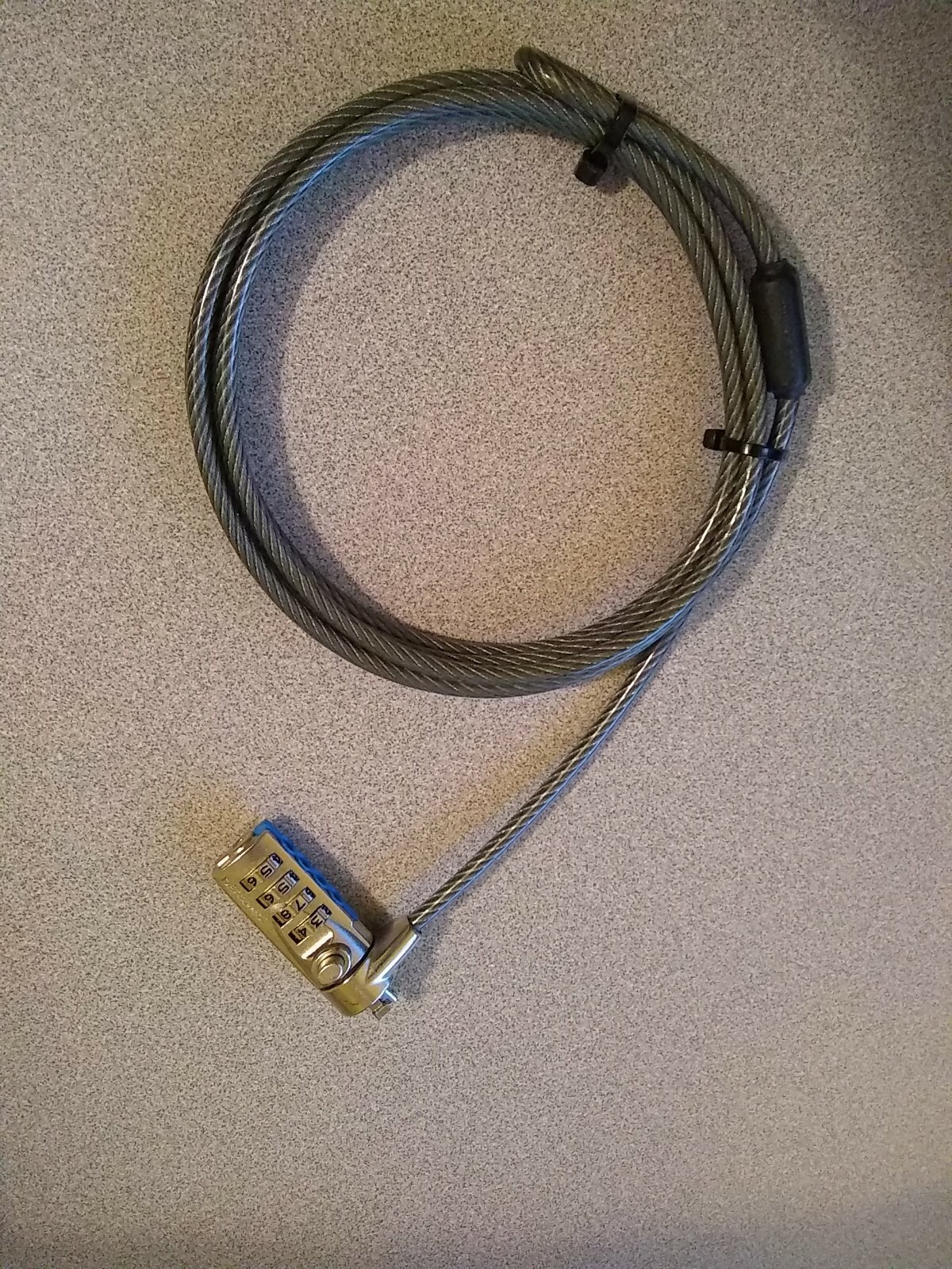 Defconcl Laptop Anti-Theft Combination Lock 2406C1F
