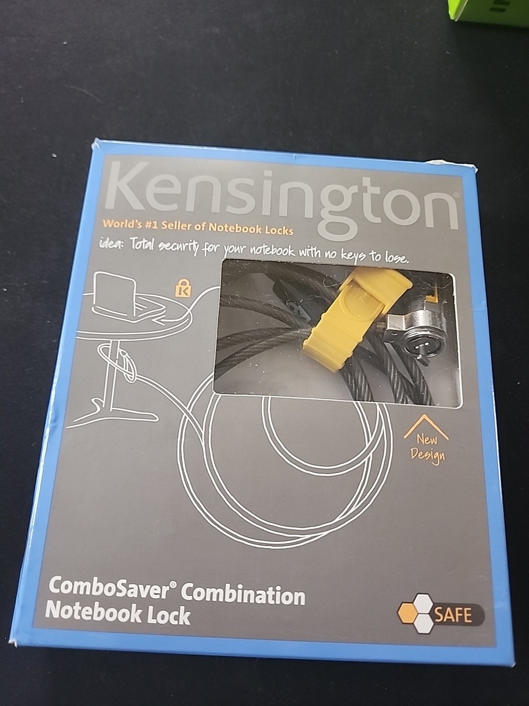 Kensington Combination Notebook Lock K64560US Used Looks New Laptop Security