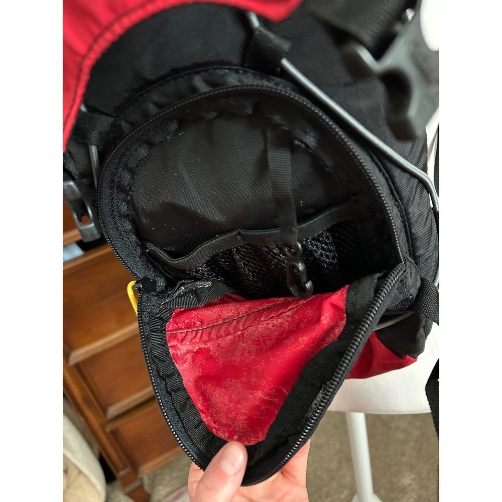 CamelBak Lobo Hydration Pack Backpack Red Black Hiking Biking No Bladder