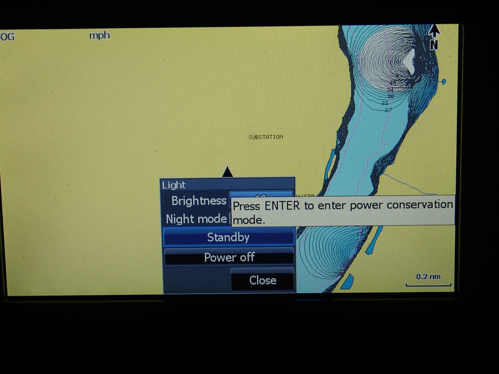 Lowrance Elite-7m Chartplotter Head Unit w/Suncover & Mount
