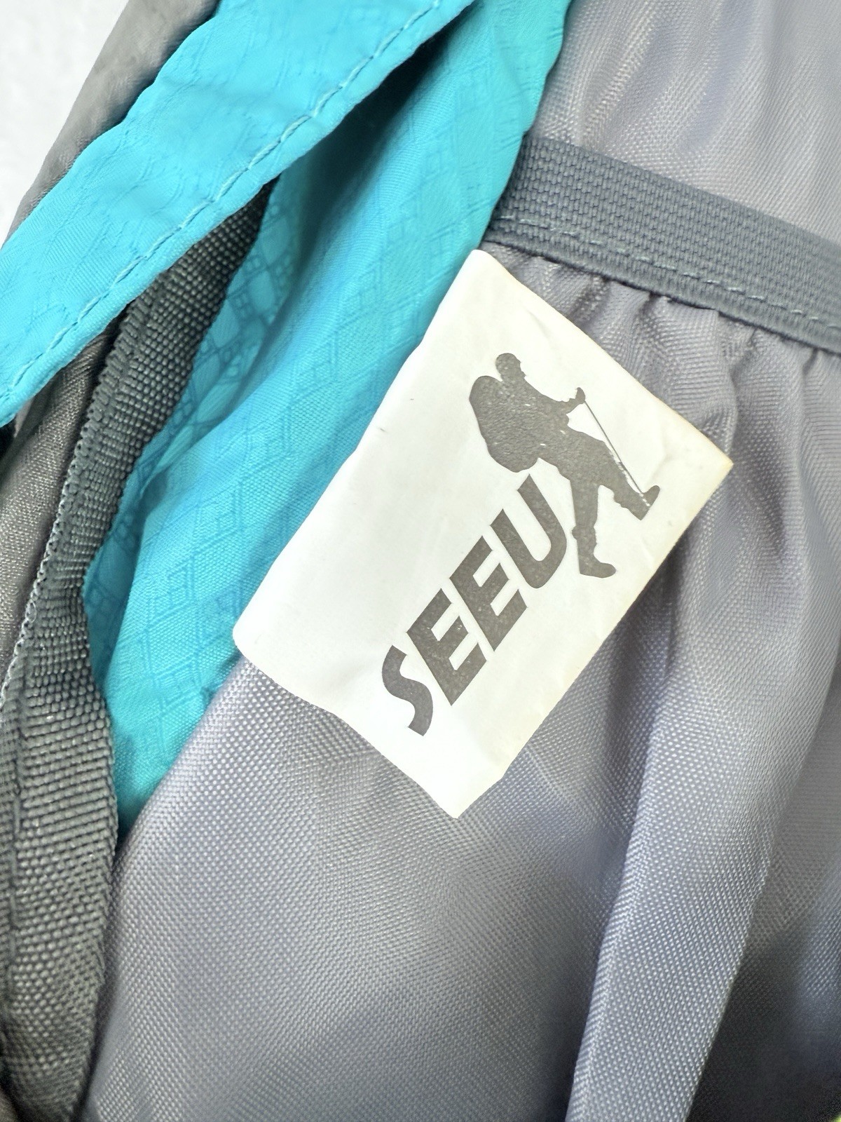 Seeu Pathfinder 2.0 Sling Backpack Ultralight Bag Blue Green