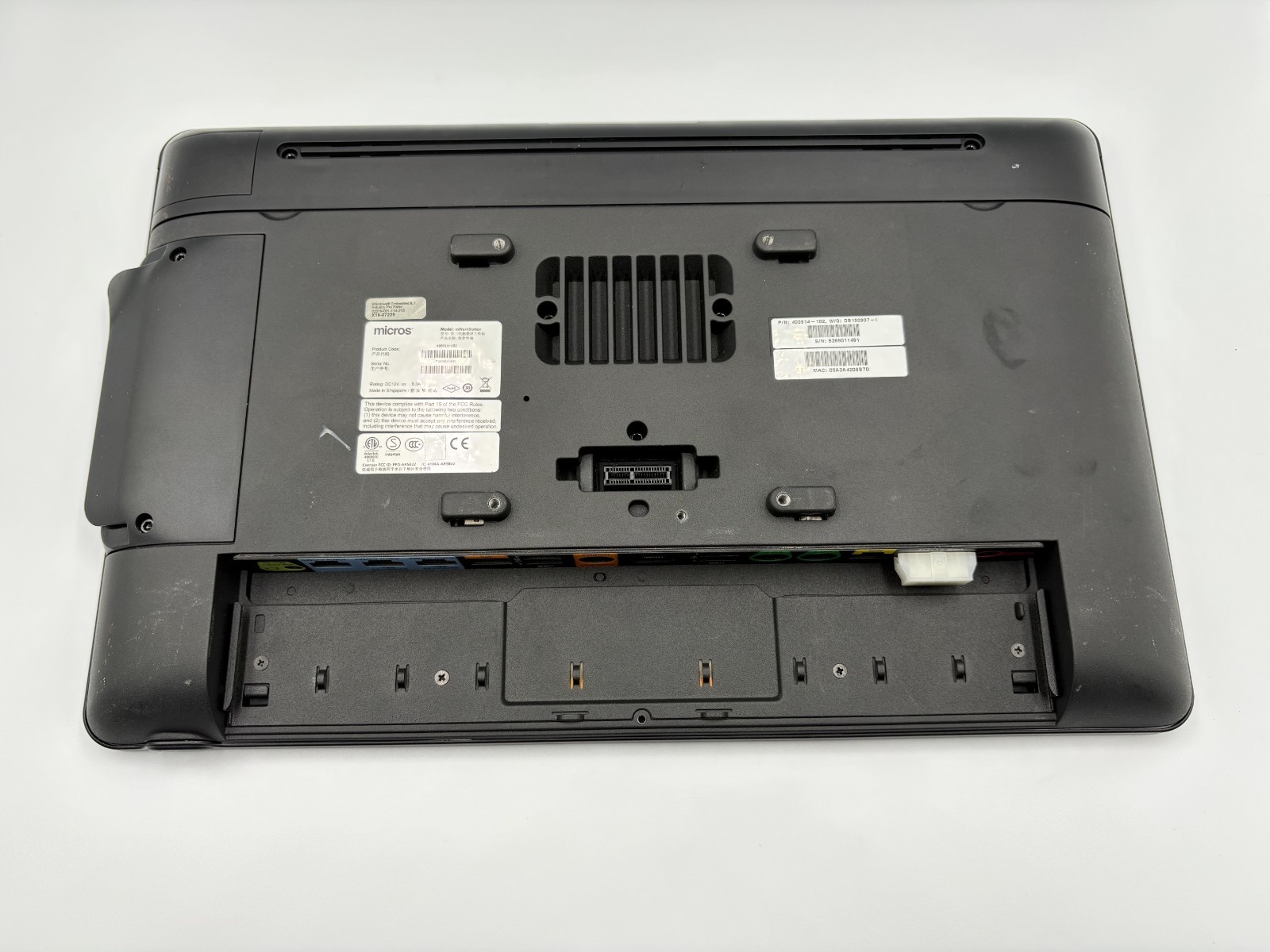 Micros Oracle mWorkstation Intel Atom E3827 15.6" POS Tablet Computer Win 8.1 :A