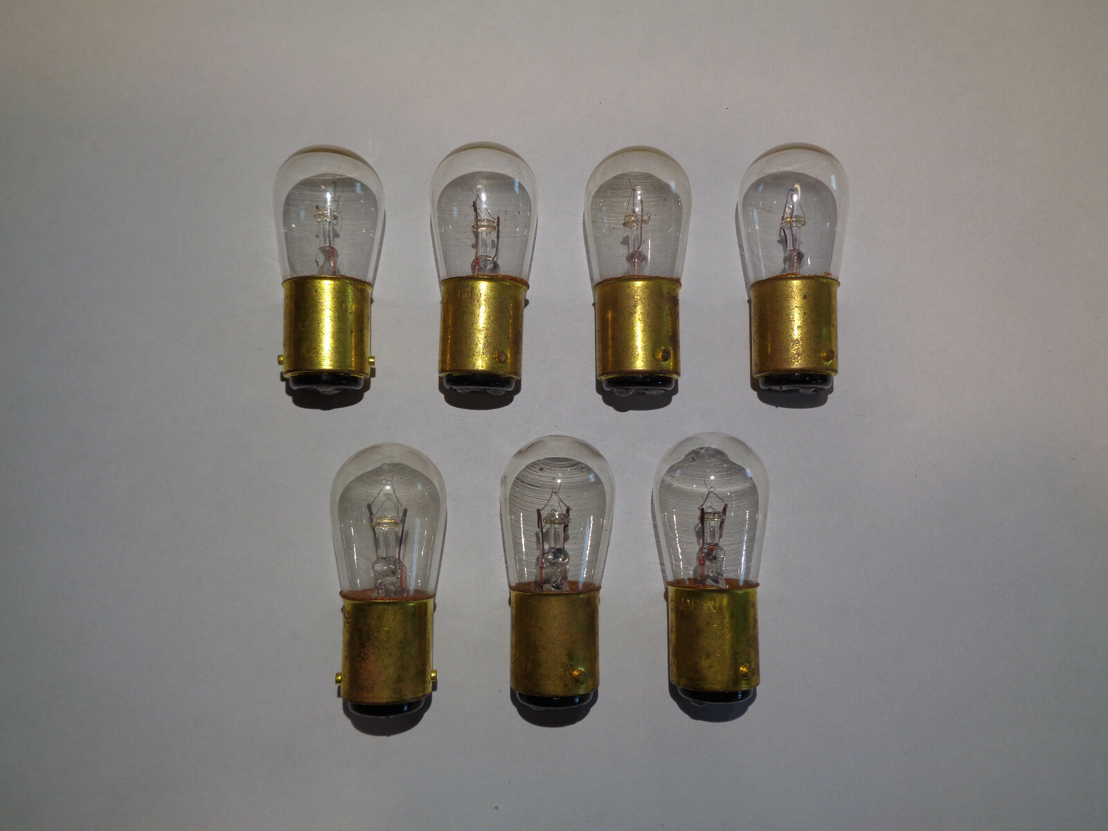 AIRCRAFT 24V LAMPS BULBS 2593 SET OF 7 EACH NEW (LAST ONES)