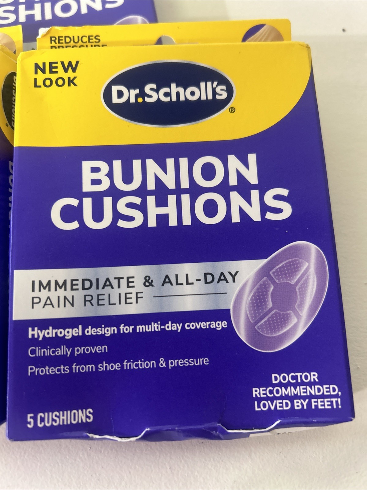 Dr Scholls BUNION Cushions HYDROGEL 5 ct ( 3 pack )