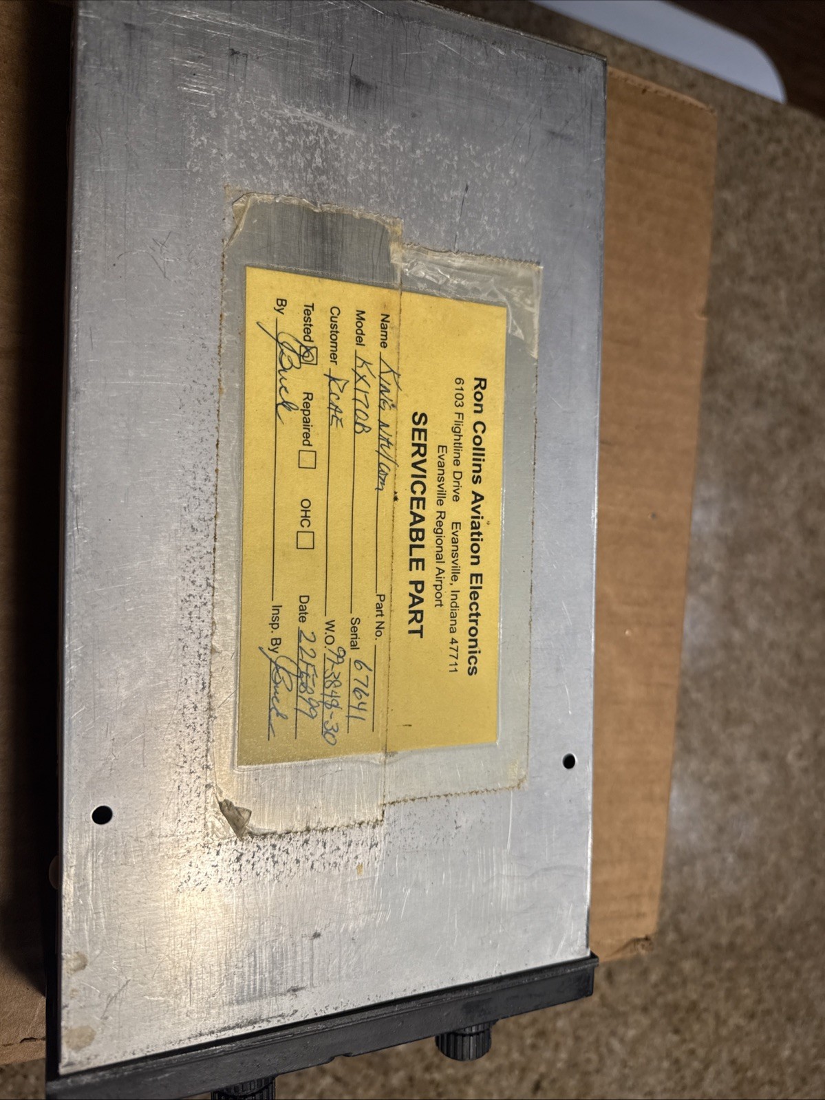 KX 170B Nav/Comm SYS. 13.75VDC.