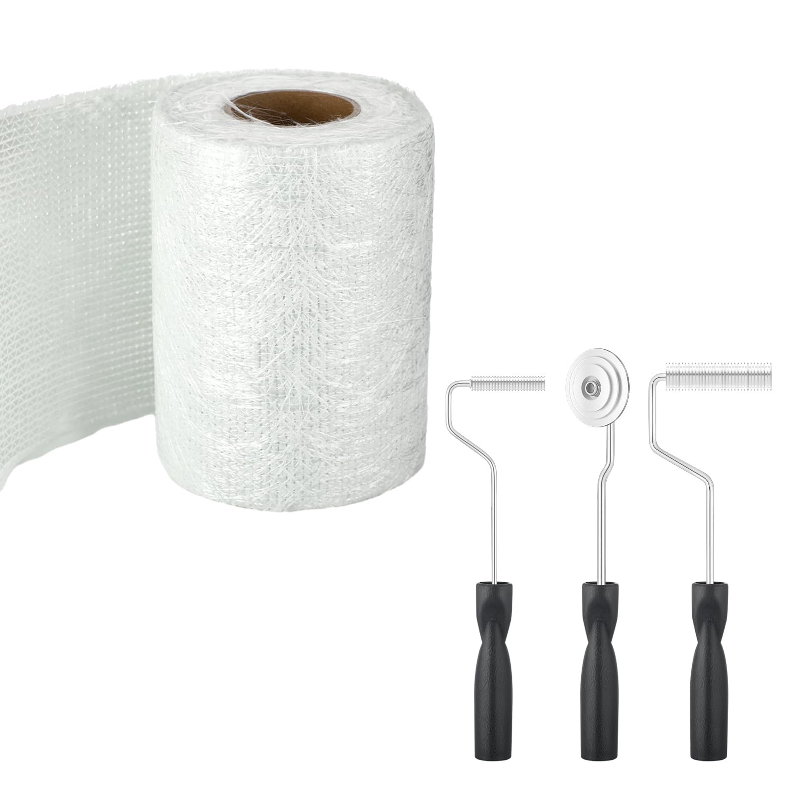Wesnoy 1708 Fiberglass Cloth Roll 6" Wide by 360", as shown in pictures
