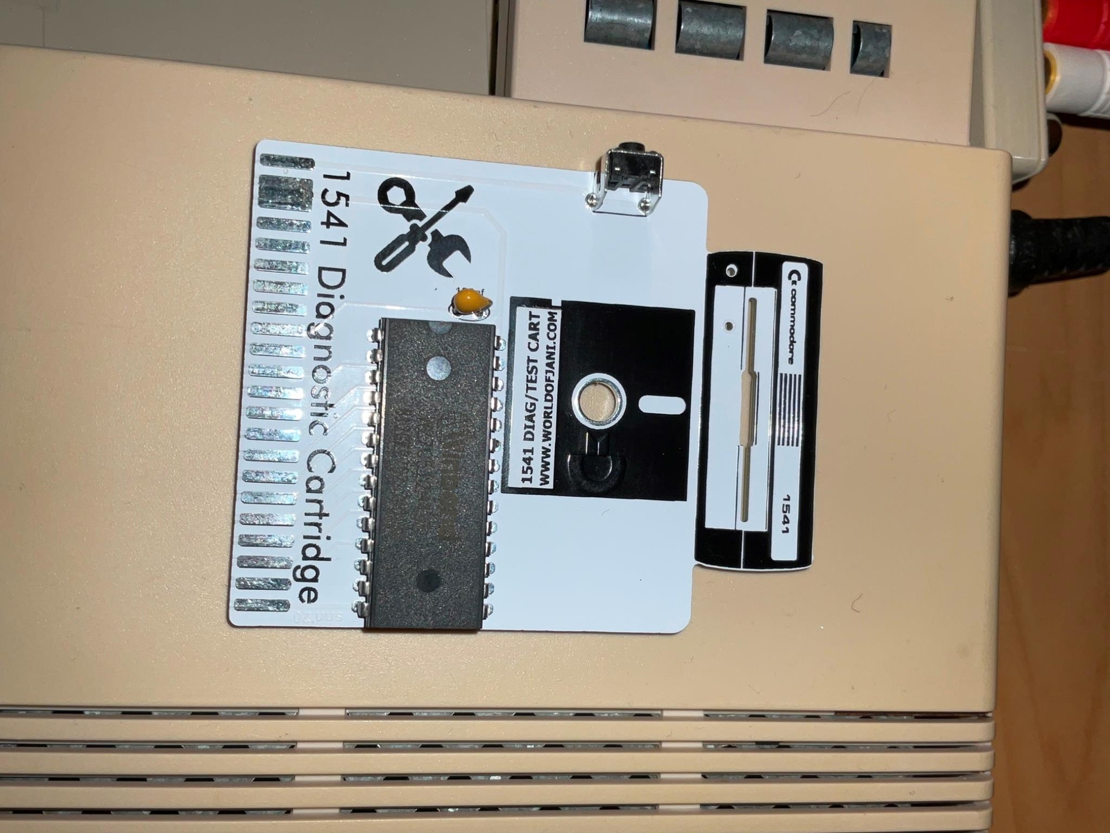 Commodore 1541 Diagnostic Cartridge for Commodore 64 64c c128 c128D CBM