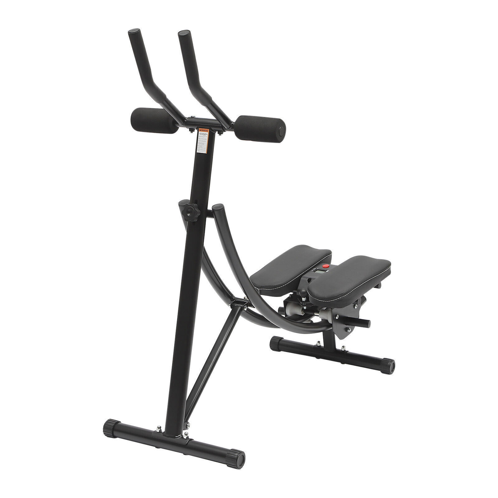 Fitness AB Machine Abdominal Workout Roller Slider Equipment Adjustable Training