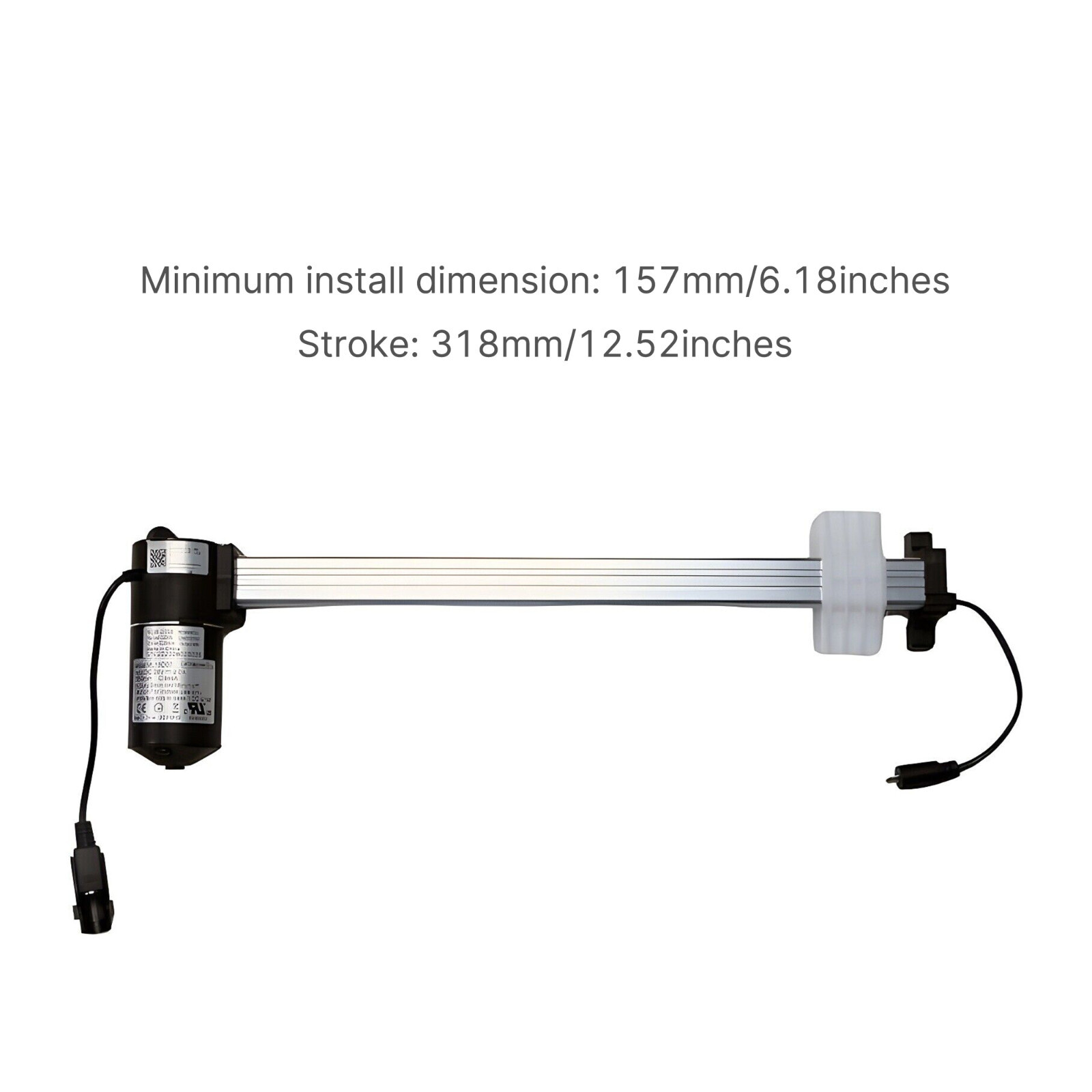Mulin ML18D07 ML18-055B Motor Linear Actuator for Power Recliner Sofa Lift Chair