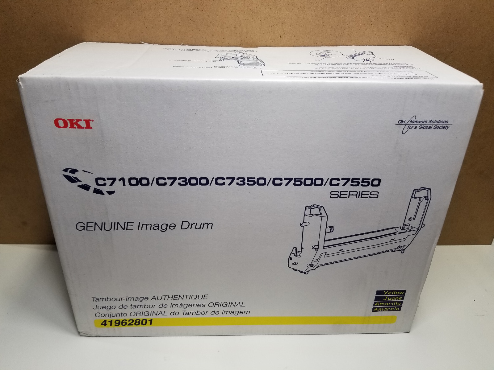 Okidata 41962801 Yellow Image Drum