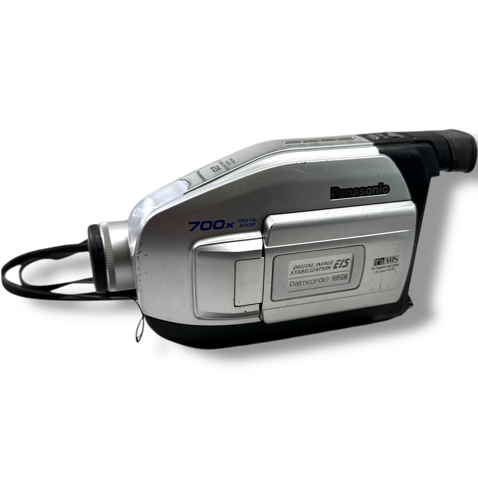 Panasonic PV-L354D VHSC Palmcorder 700x Digital Zoom Needs Battery