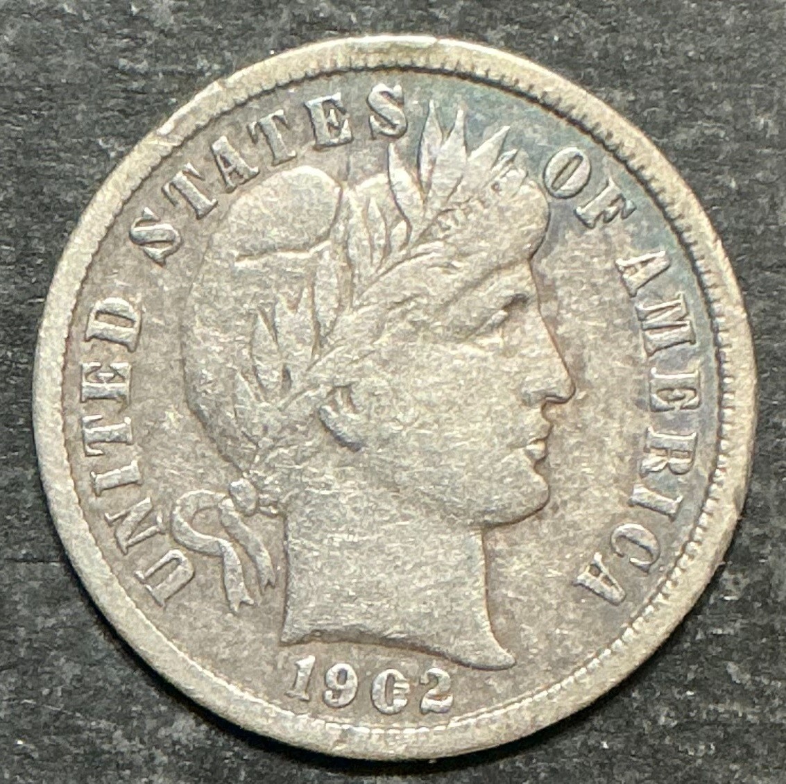 1902-S Barber Liberty Dime San Francisco rare silver collection great coin f297
