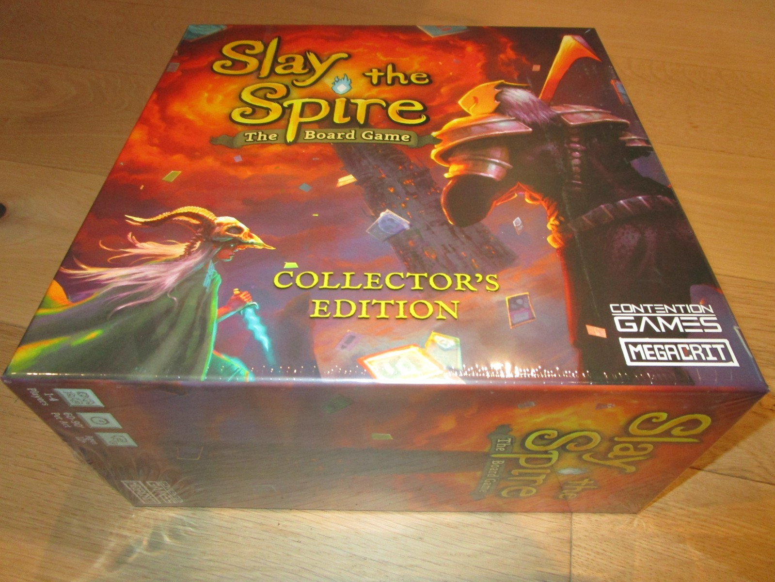 NEW Sealed Slay the Spire board game Collectors Edition w/ Metal Coins Playmats