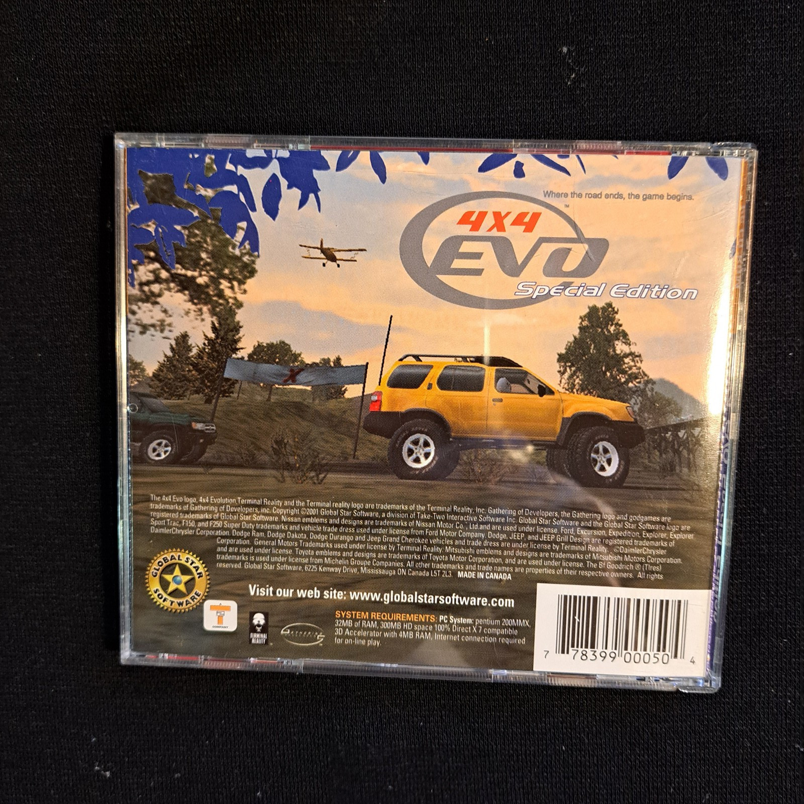 4X4 EVO Special Edition PC Game Disc CD-ROM