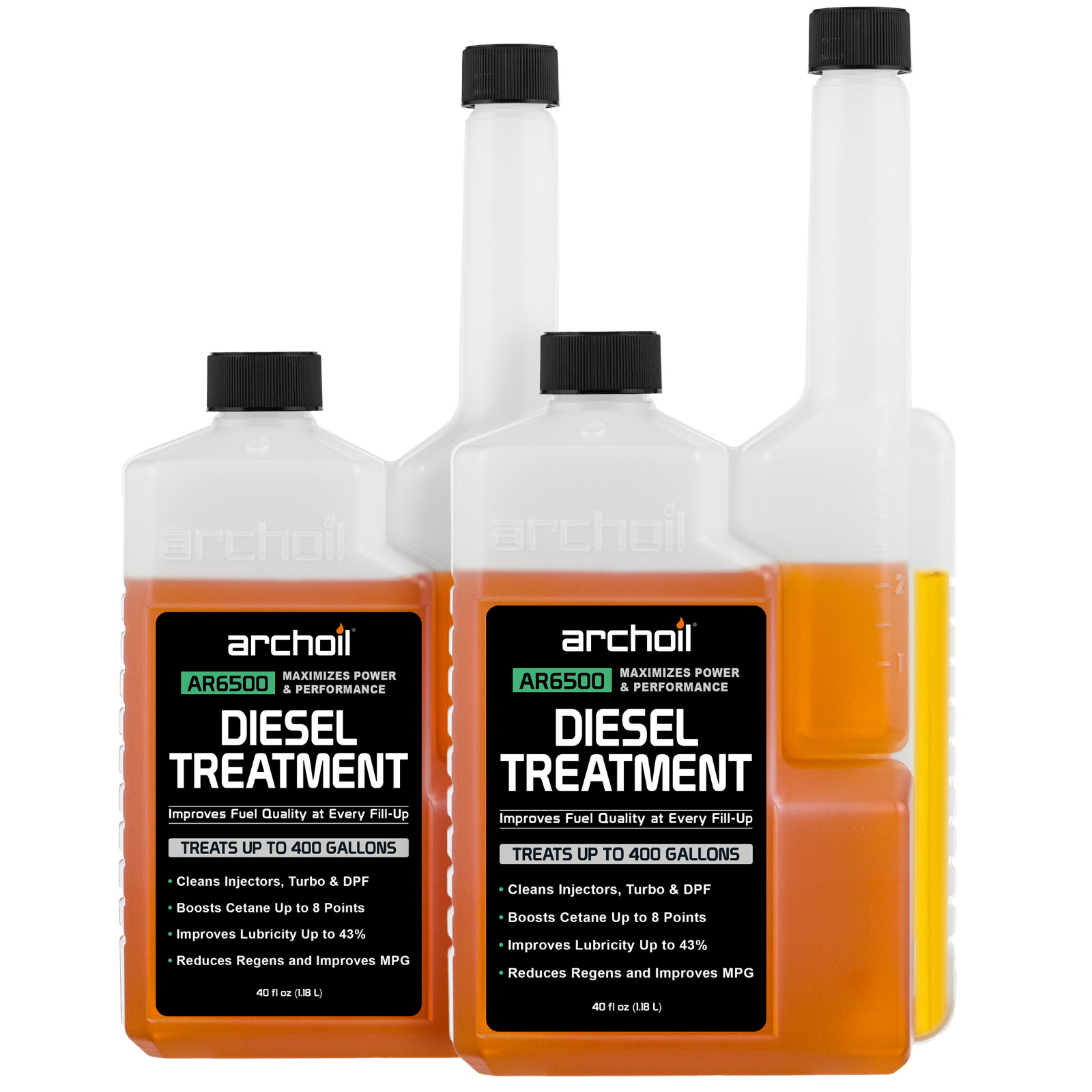 Archoil AR6500 Diesel Treatment (40oz) Two Pack - Treats 800 Gallons