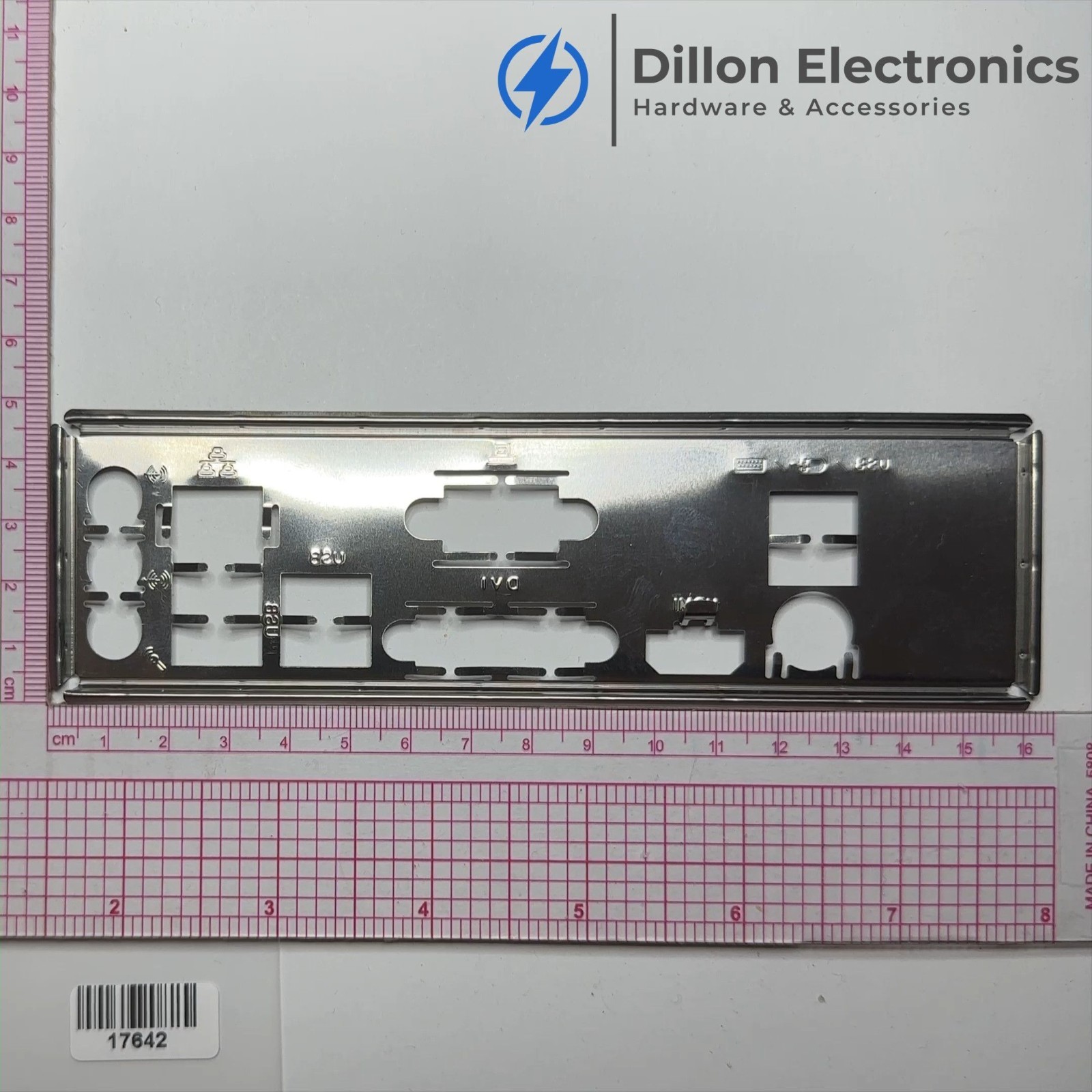 ATX Motherboard IO Shield Backplate Rear I/O Plate Unknown Compatibility