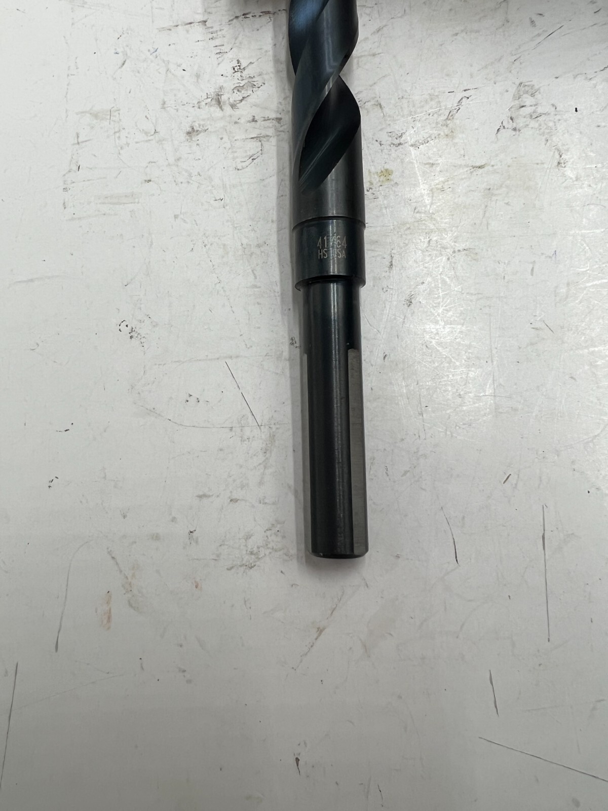 Alfa Tools SD50408 41/64" High-Speed Steel 1/2" Shank Silver and Deming Drill