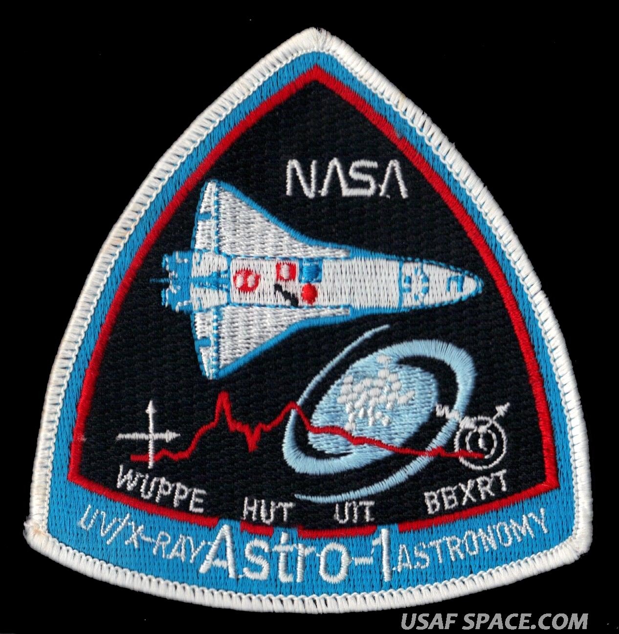 ASTRO-1 Observatory STS-35 NASA Shuttle Payload Telescope SPACE MISSION PATCH