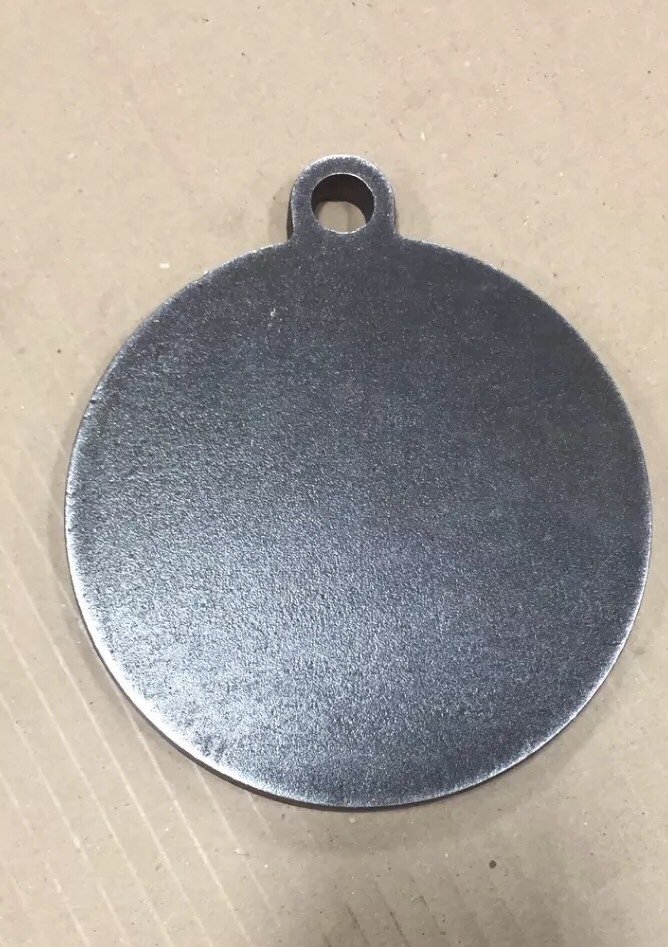 Ar500 Steel Target 6" X 1/2" Gong Hanger NRA Action Pistol Plate