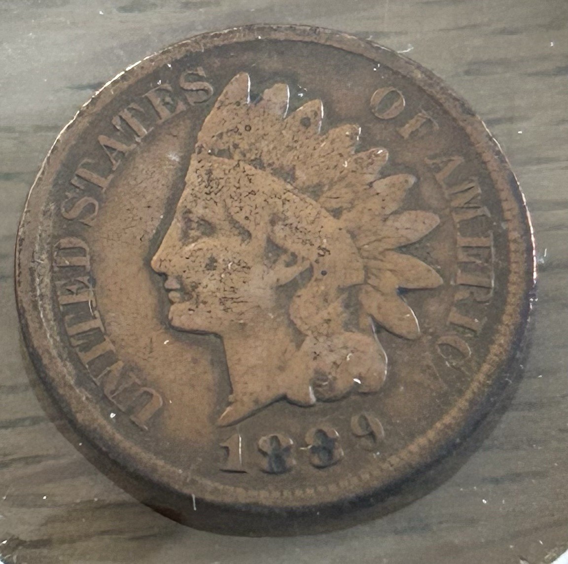 1889 Philadelphia Mint Indian Head Cent