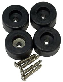 Peavey Large Rubber Cabinet Feet Heavy-Duty Amp & Speaker Replacement OEM