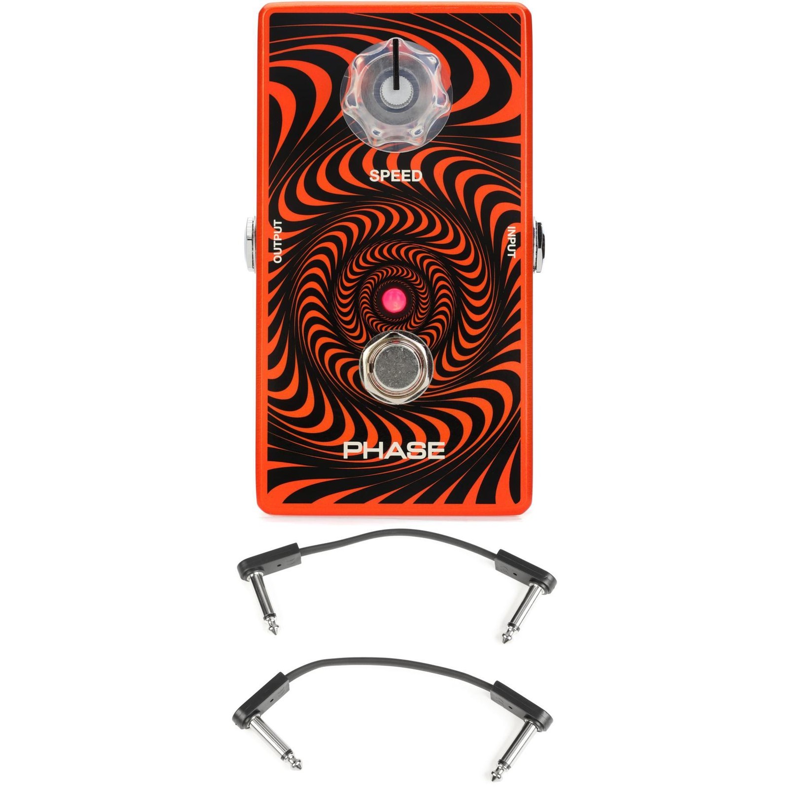 MXR Wylde Audio Phase Pedal with EBS Patch Cables