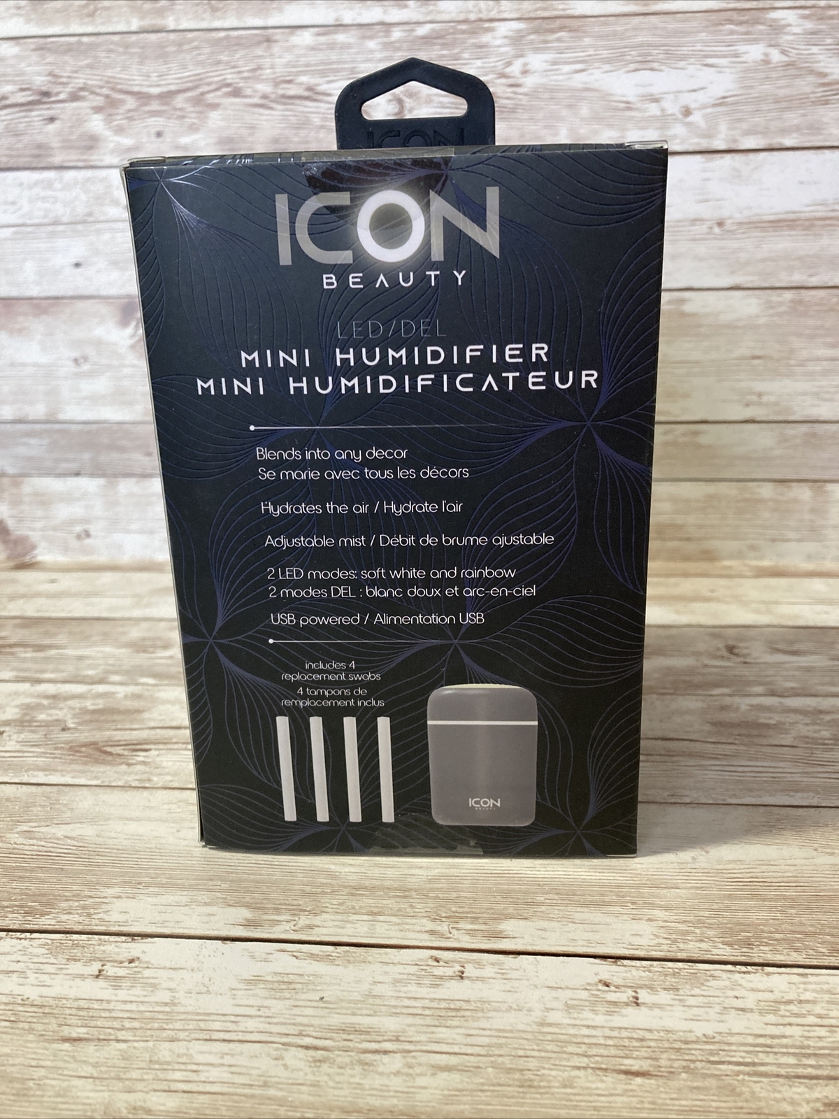 Icon Beauty Mini Humidifier NEW Led LightsUSB Powered