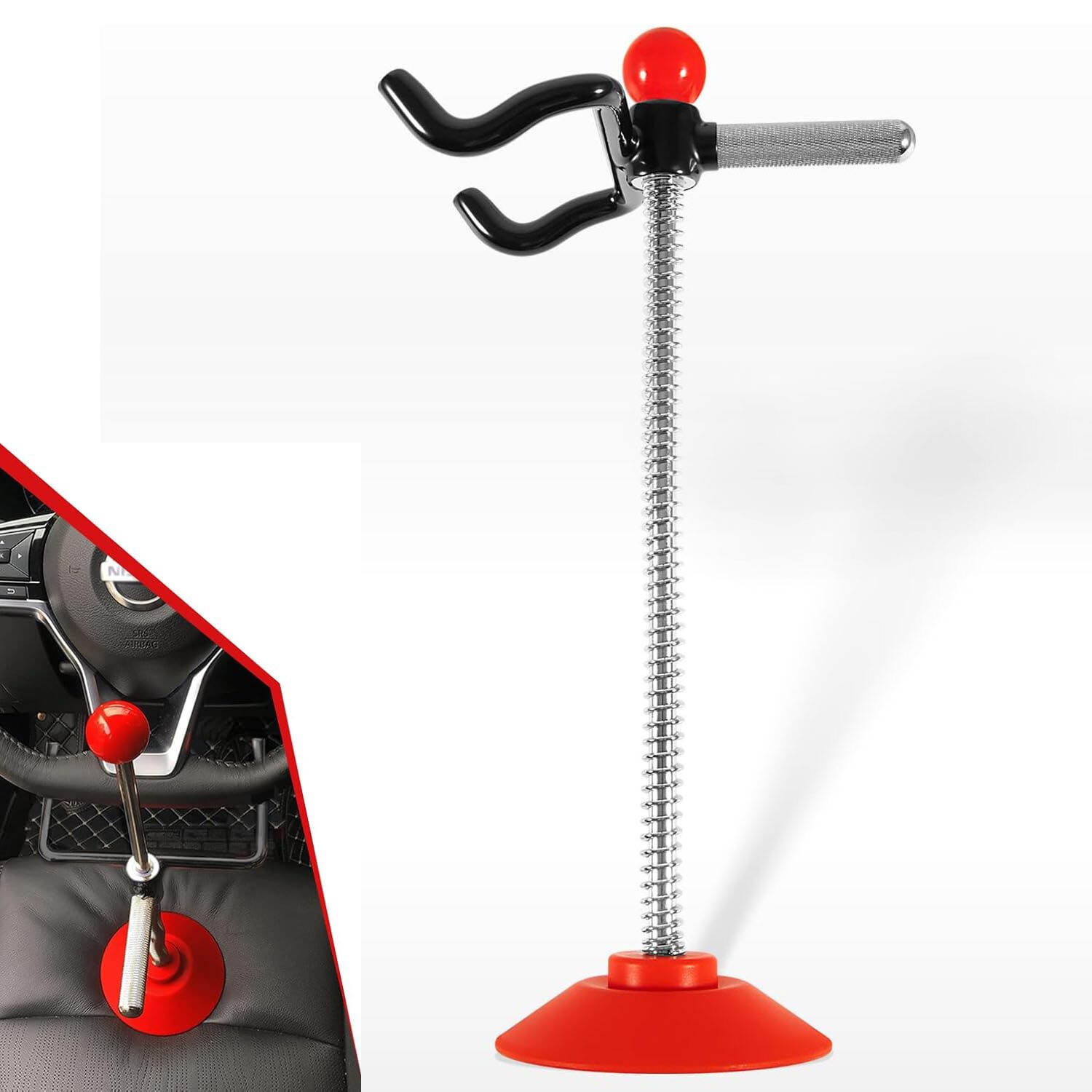 14-inch Pro Steering Wheel Holder Stand Alignment Tool for Cars Trucks Vans