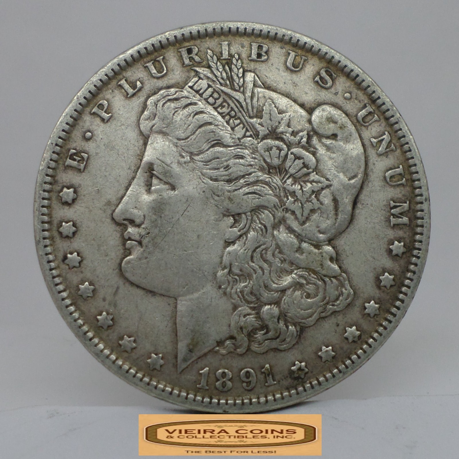 1891 Morgan Silver Dollar  - #C55647NQ