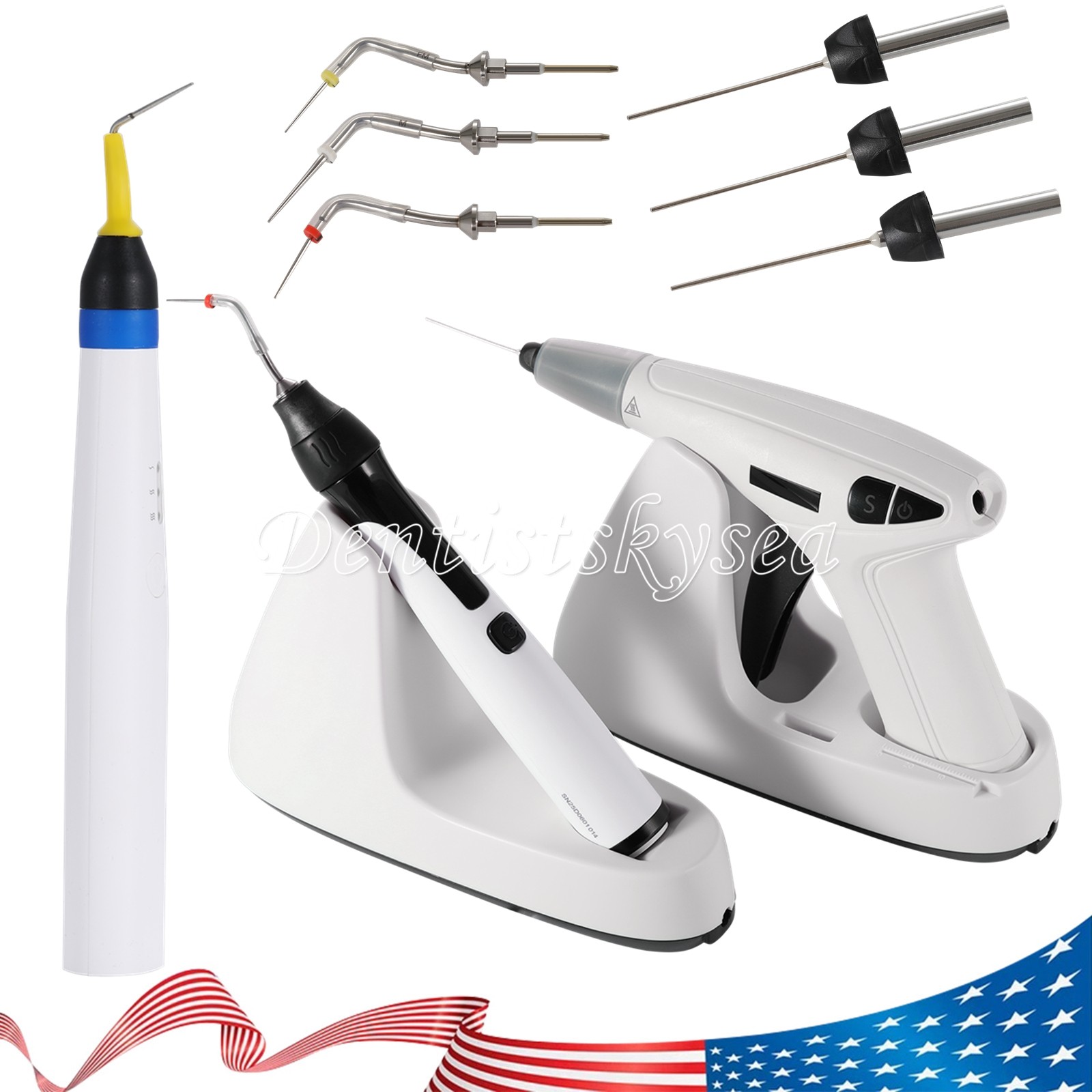 Dental Endo Gutta Percha Obturation System Pen /Endodontics Heated Pen +Tips