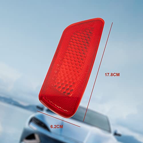 2 PCS Rear Bumper Reflectors Compatible with Grand Cherokee 2011-2021,Compass