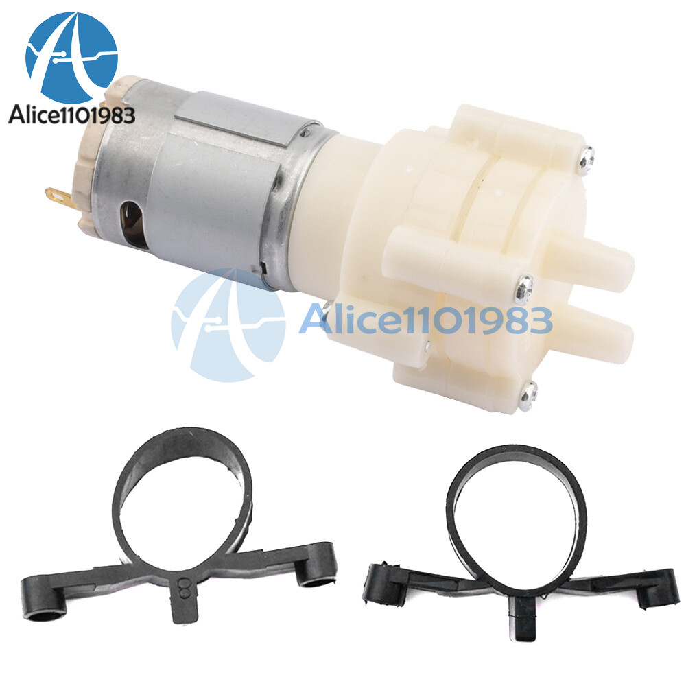 DC6V-12V R385 Water Pump Diaphragm Pump Small Miniature Water Pump for Fish Tank