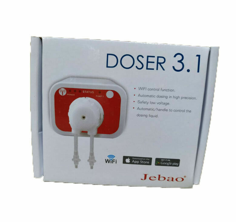 Jebao Auto DOSER3.1 Aquarium DOSING PUMP Reef Coral Intelligent WiFi peristaltic