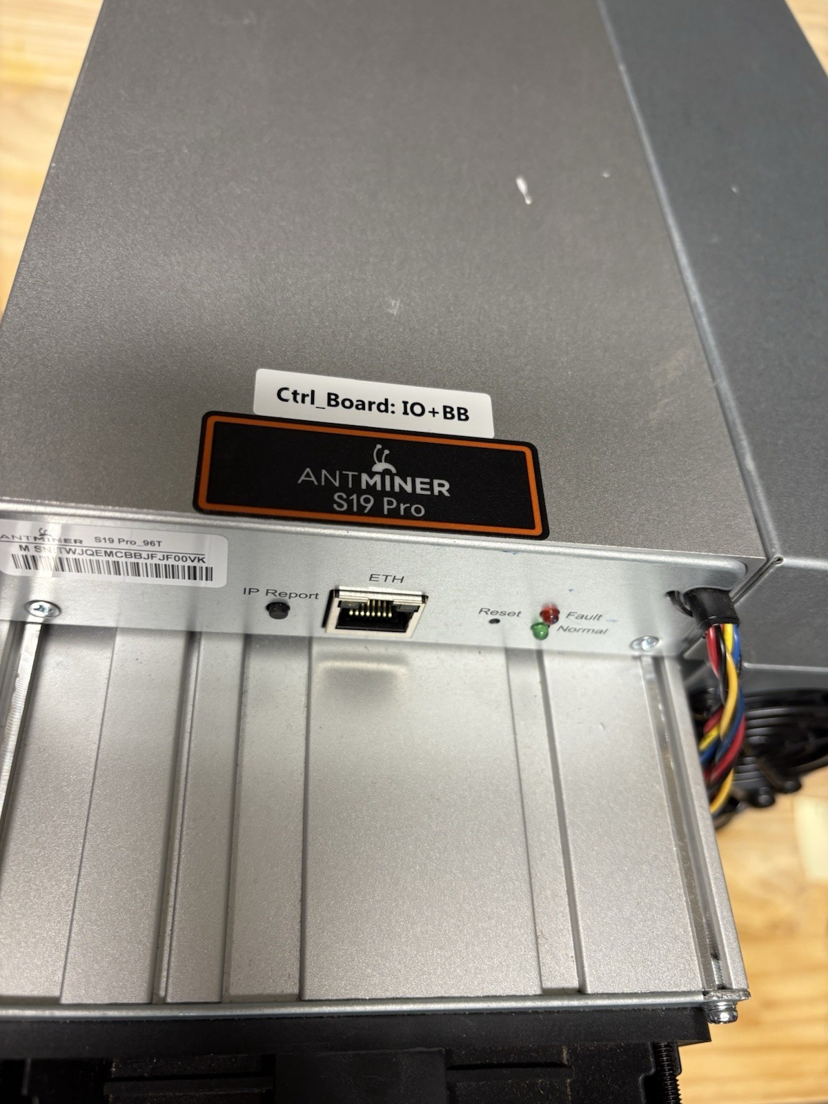 Bitmain AntMiner S19_Pro (96Th) Bitcoin Mining Machine