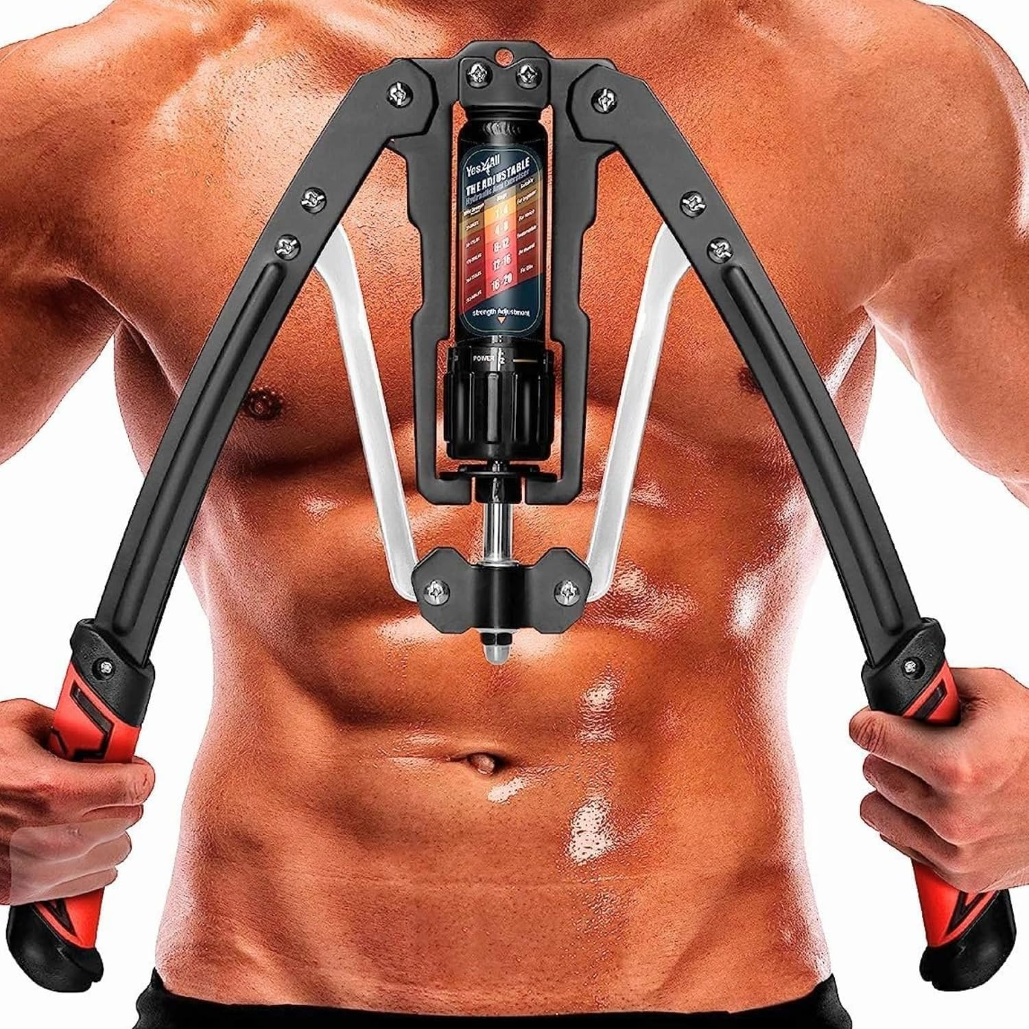 Wrist and Forearm Blaster, Build Massive Grip Strength & Muscles with Steel Wris