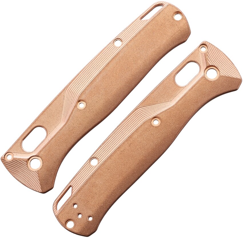 Flytanium Crossfade Bugout Scales Copper Construction Benchmade Stonewash 797