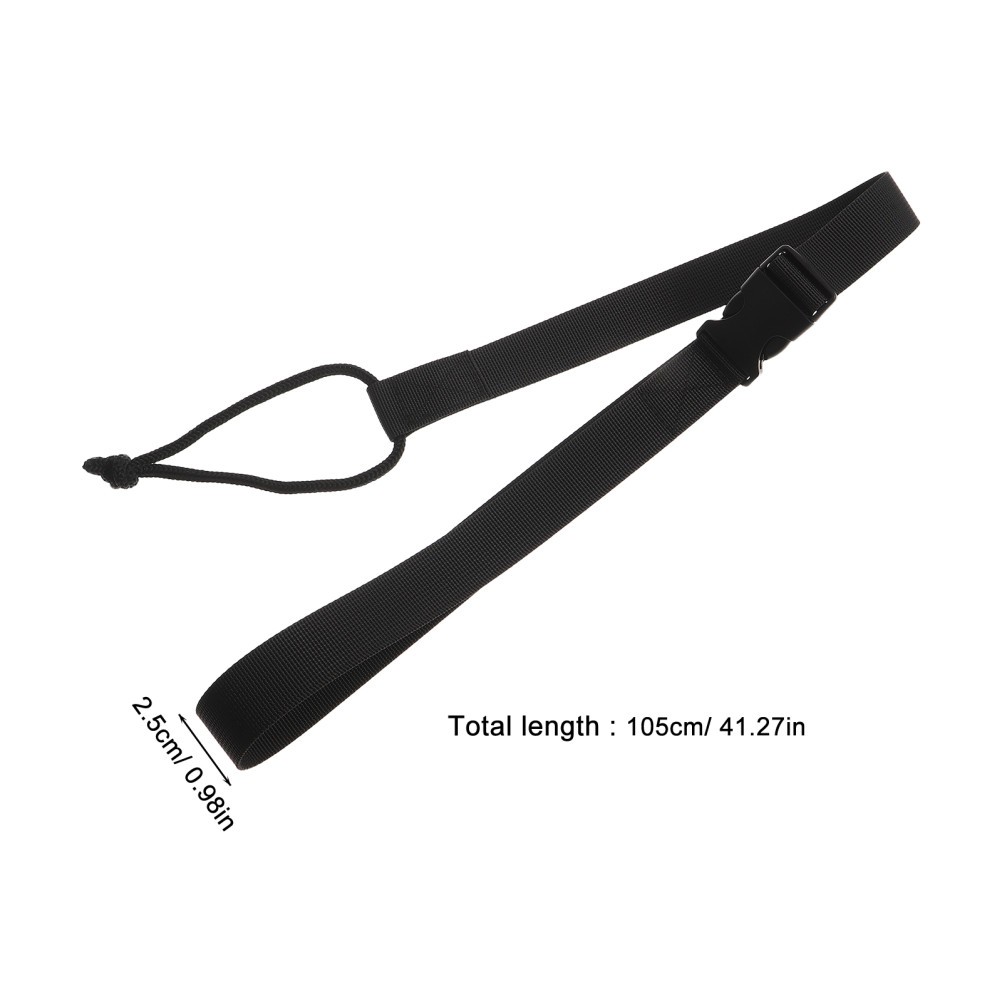 2 Pcs Snowboard Leash Binding Straps Accessories Replacement Parts for