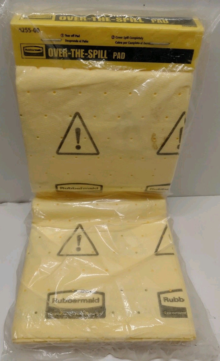 RUBBERMAID OVER THE SPILL PAD ABSORBENT PAD COMMERCIAL 4255-00