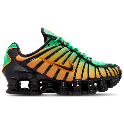 Nike Shox TL Green Shock Black IO4645-300 Size 4Y-7Y Womens Girls Boys Brand New