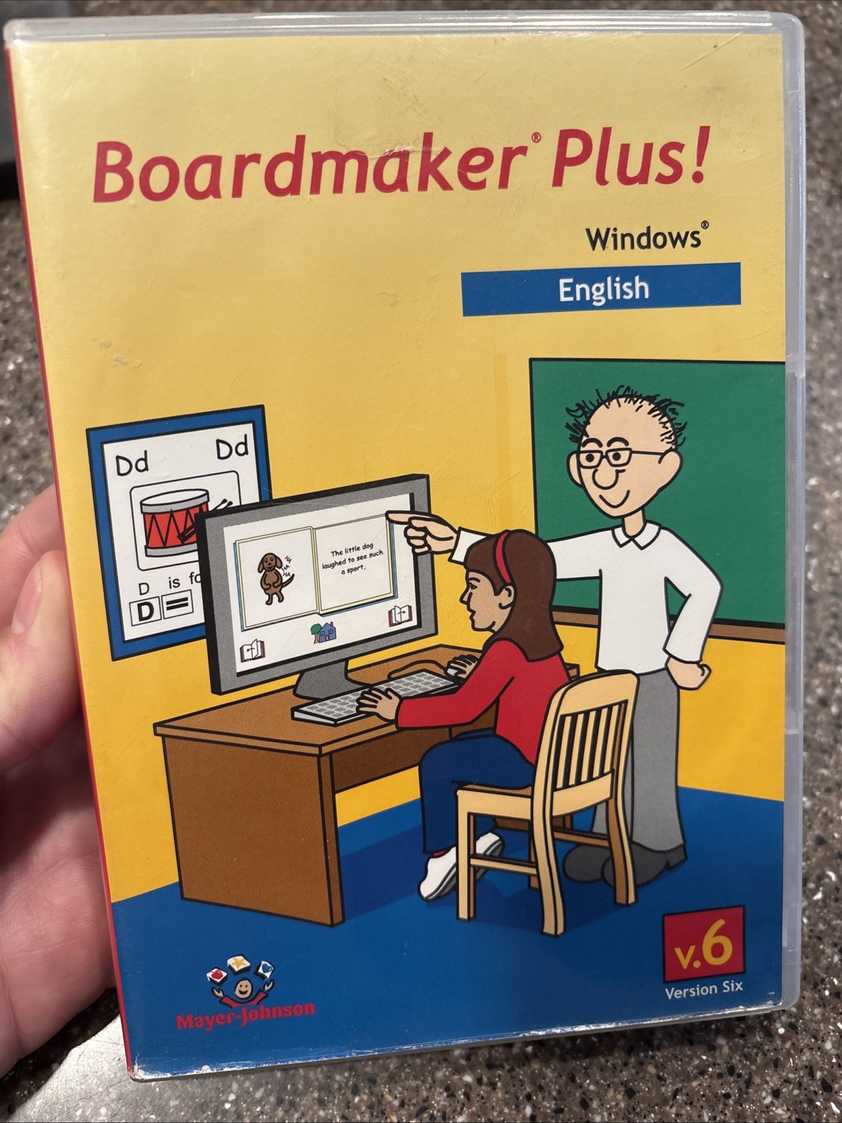 Boardmaker Plus! V.6.1.4  Windows [CD-ROM] 2 Disc Mayer-Johnson ENGLISH