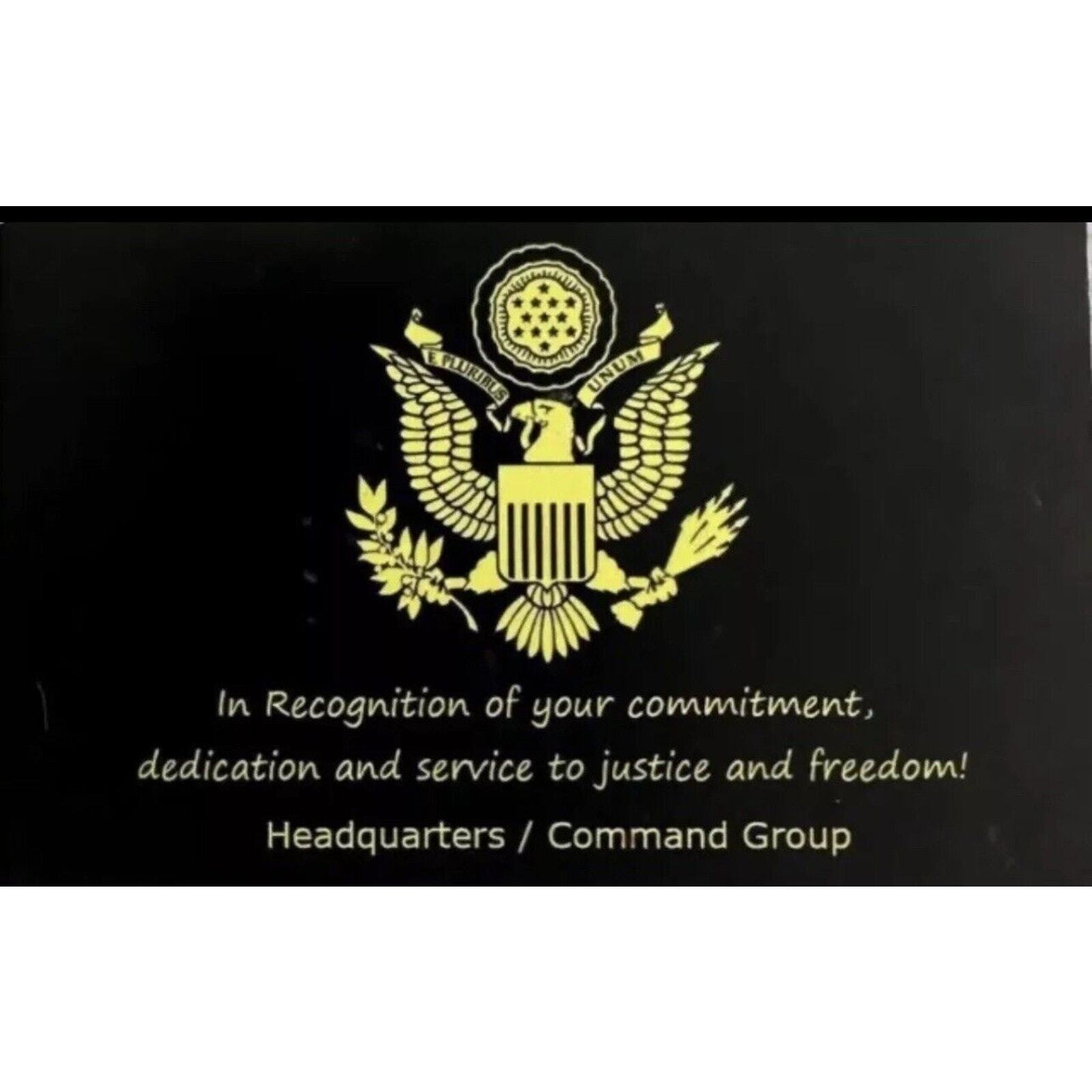 MIAMI-DADE Police Office Dept. Challenge Coin