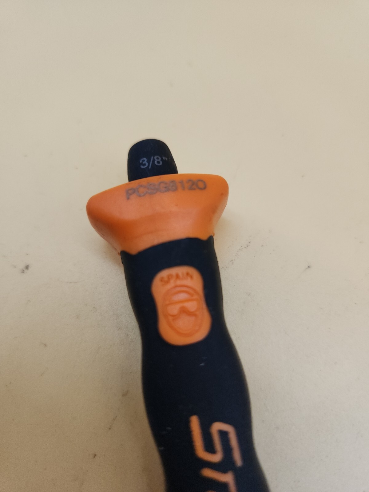 Snap-on Tools Soft Grip 3/8" Flat Edge Chisel PCSG812O ORANGE