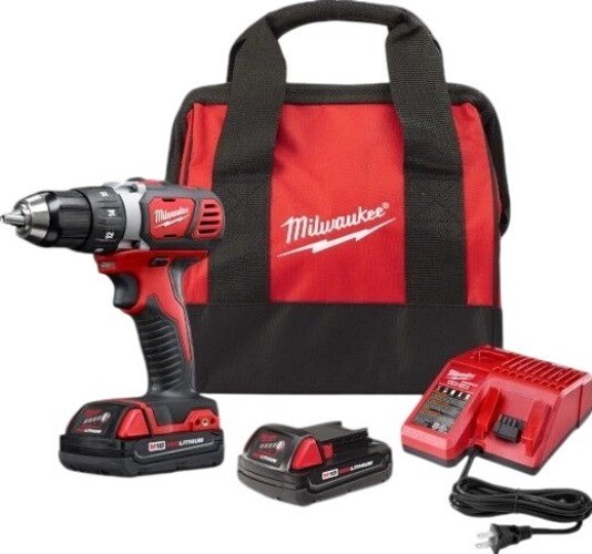 Milwaukee 2606-22CT M18 Compact 1/2 Drill/Driver Kit