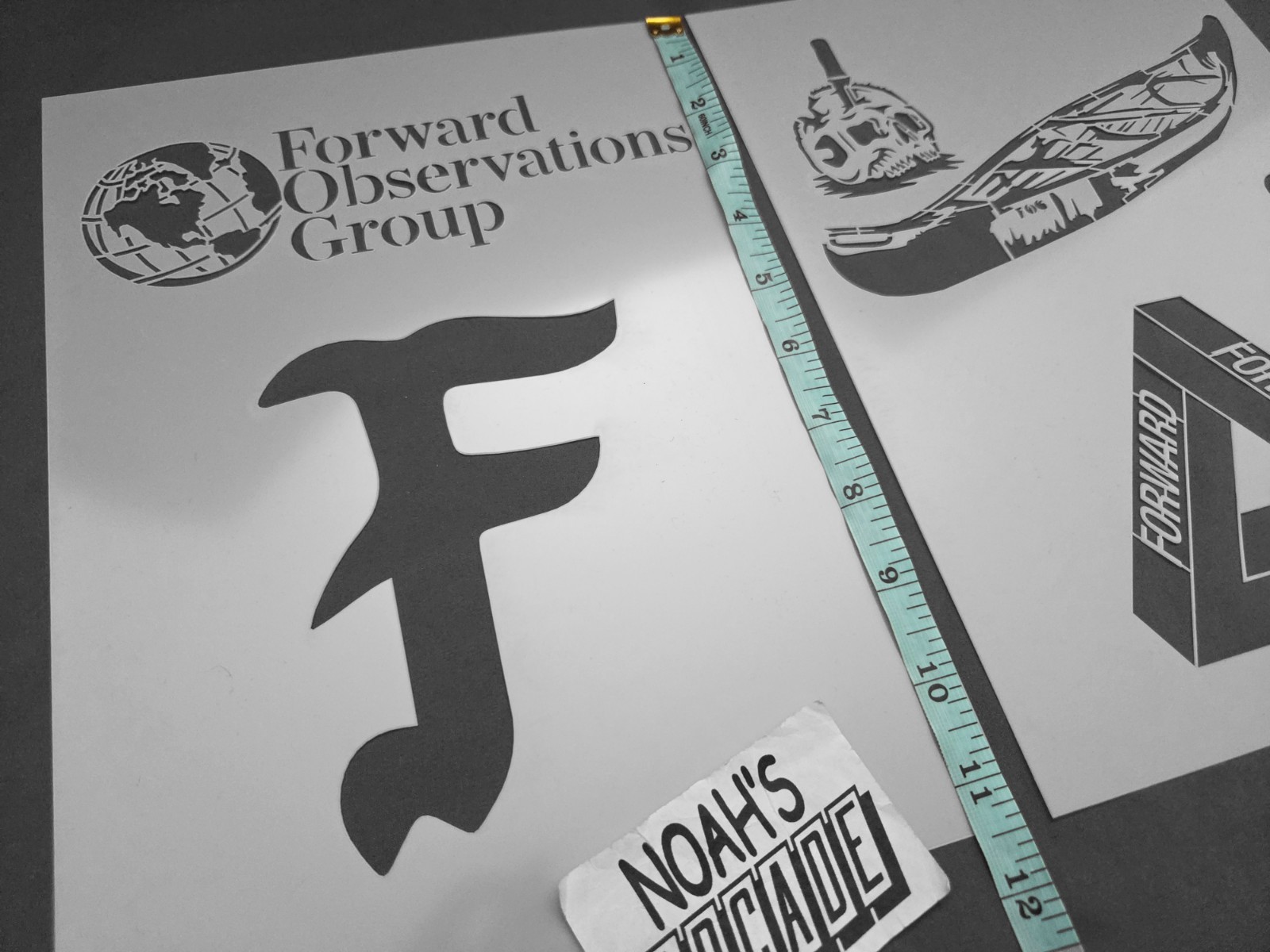 Authentic Forward Observations Group Stencil Pack V2 FOG SUPDEF DEVGRU SEAF SOF