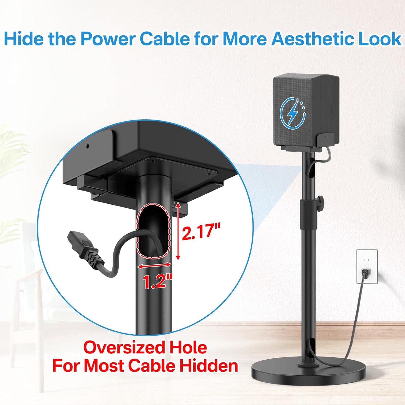 Adjustable Speaker Stand Pair for Samsung Rear Speaker